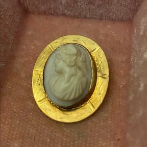 Vintage 10k Gold Cameo